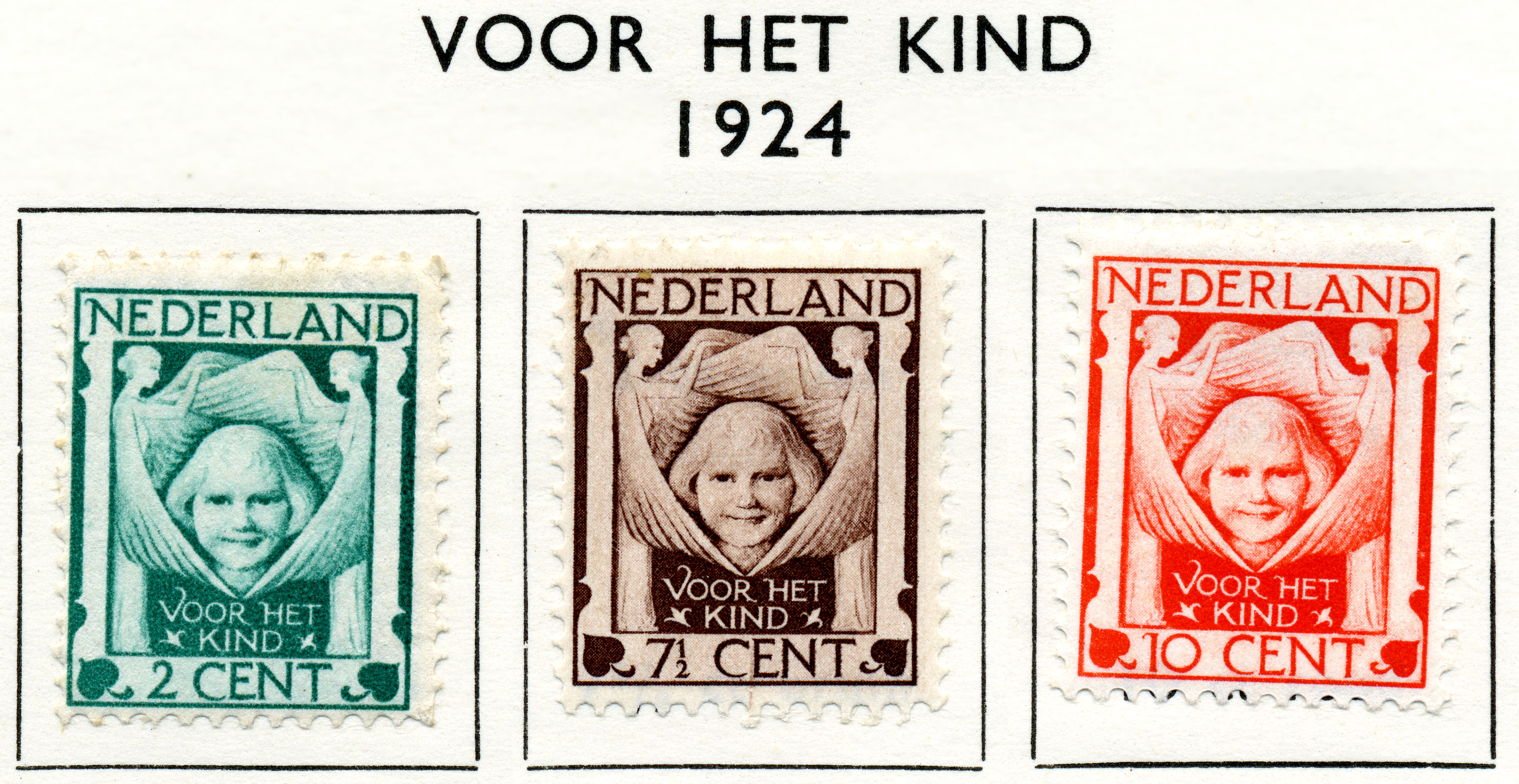 Postzegel 1924 voor het kind