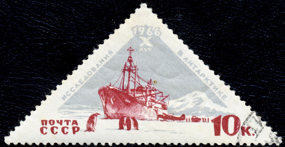 1966. Исследования в Антарктике (2)