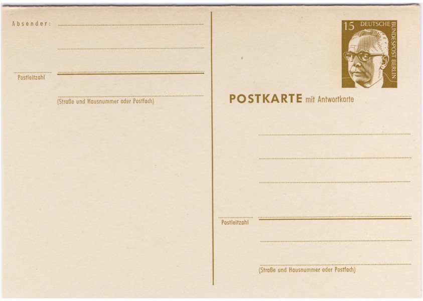 Antwortkarte