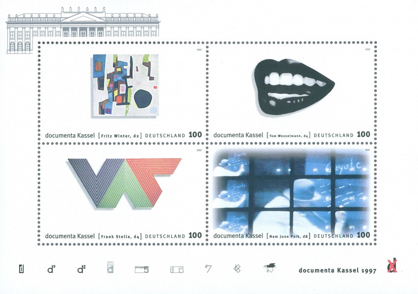 Briefmarke Documenta X 1997