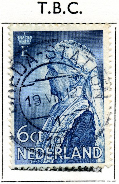 Postzegel 1934 emmazegel