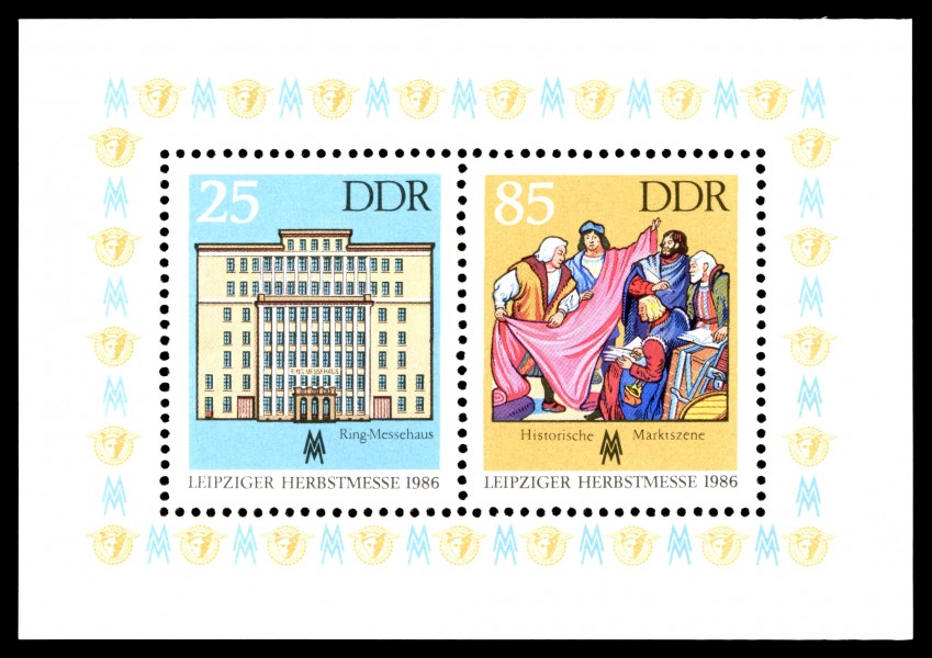 Stamps of Germany (DDR) 1986, MiNr Block 085