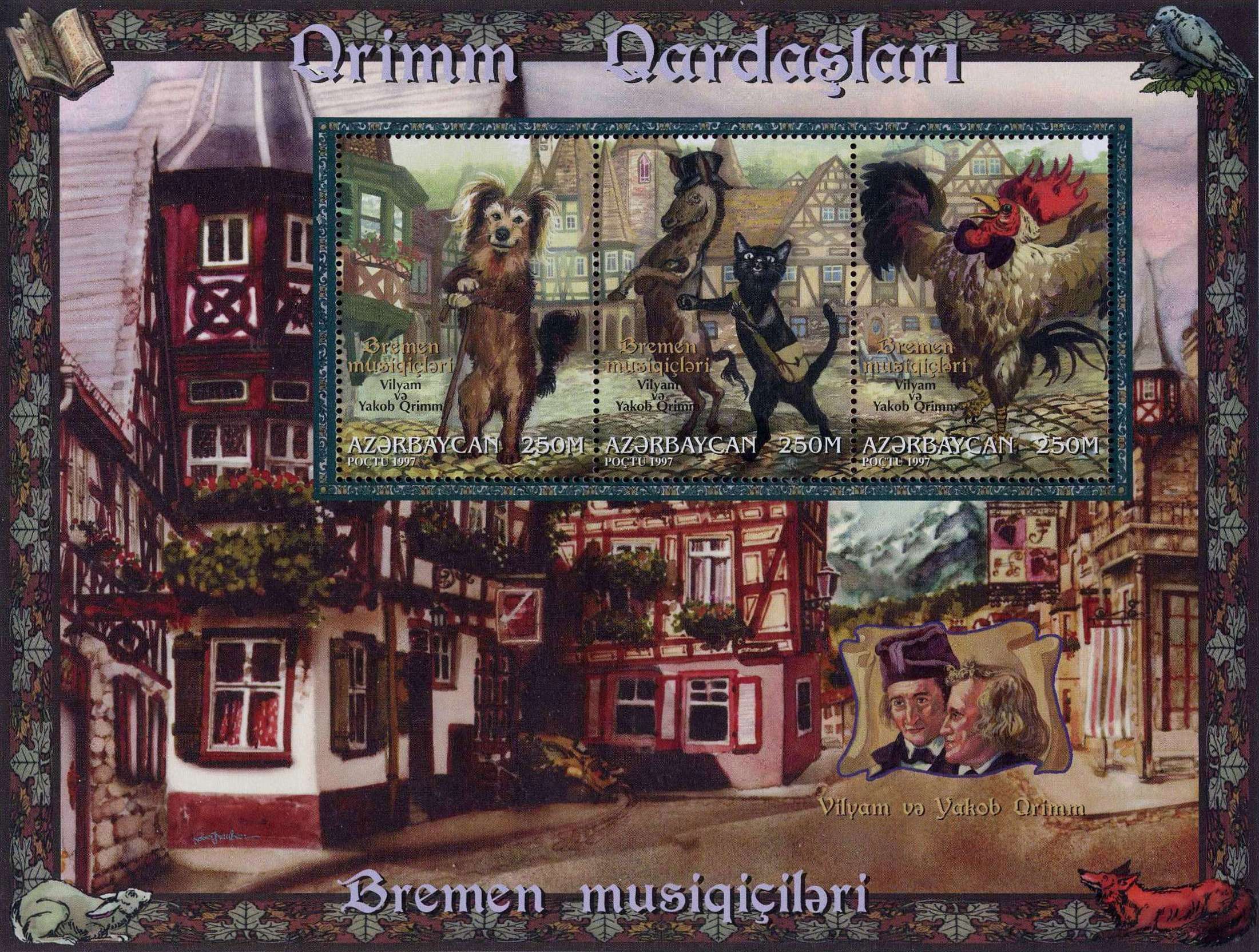 Stamp of Azerbaijan, 1997-478-480