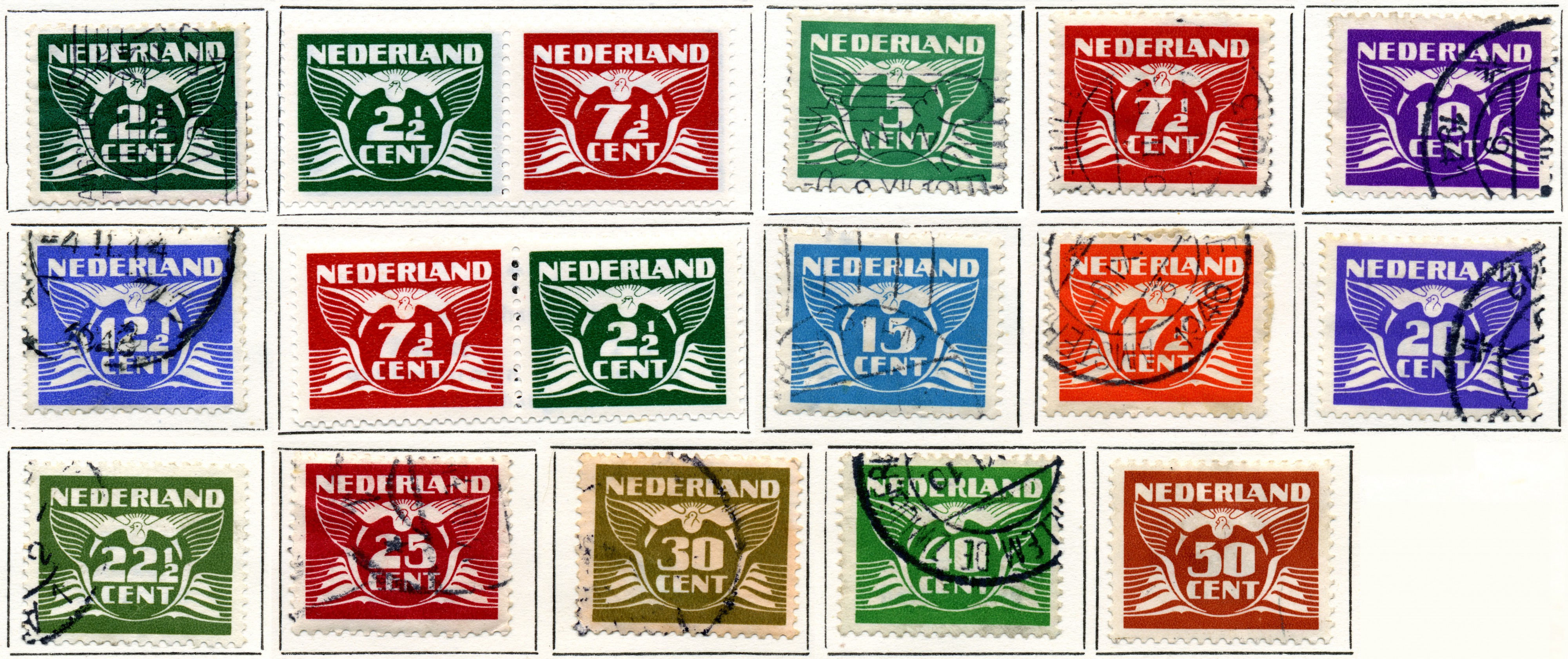 Postzegel NL 1941 nr379-391