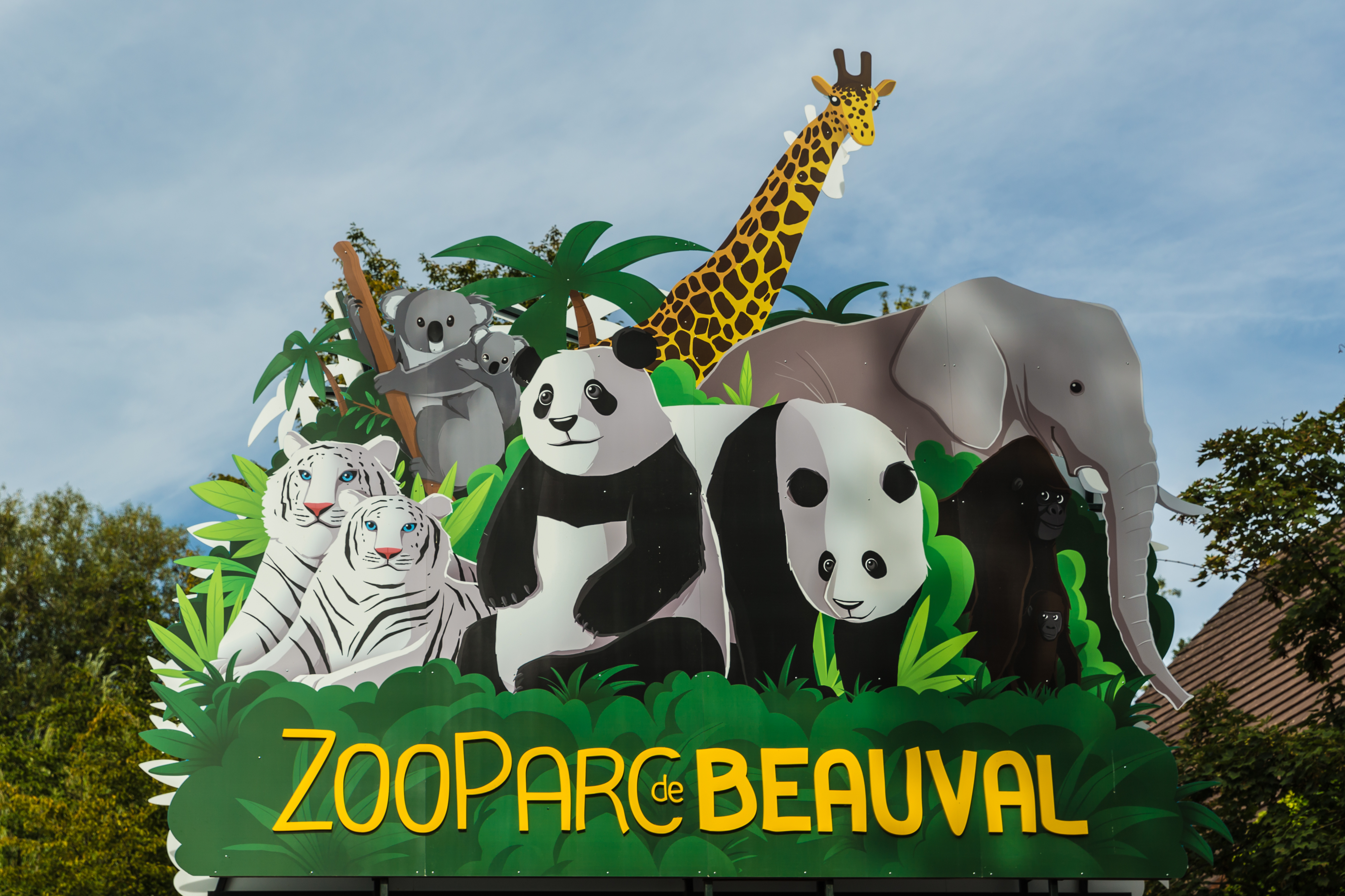 Enseigne du ZooParc de Beauval - 20150731 09h10 (10474)