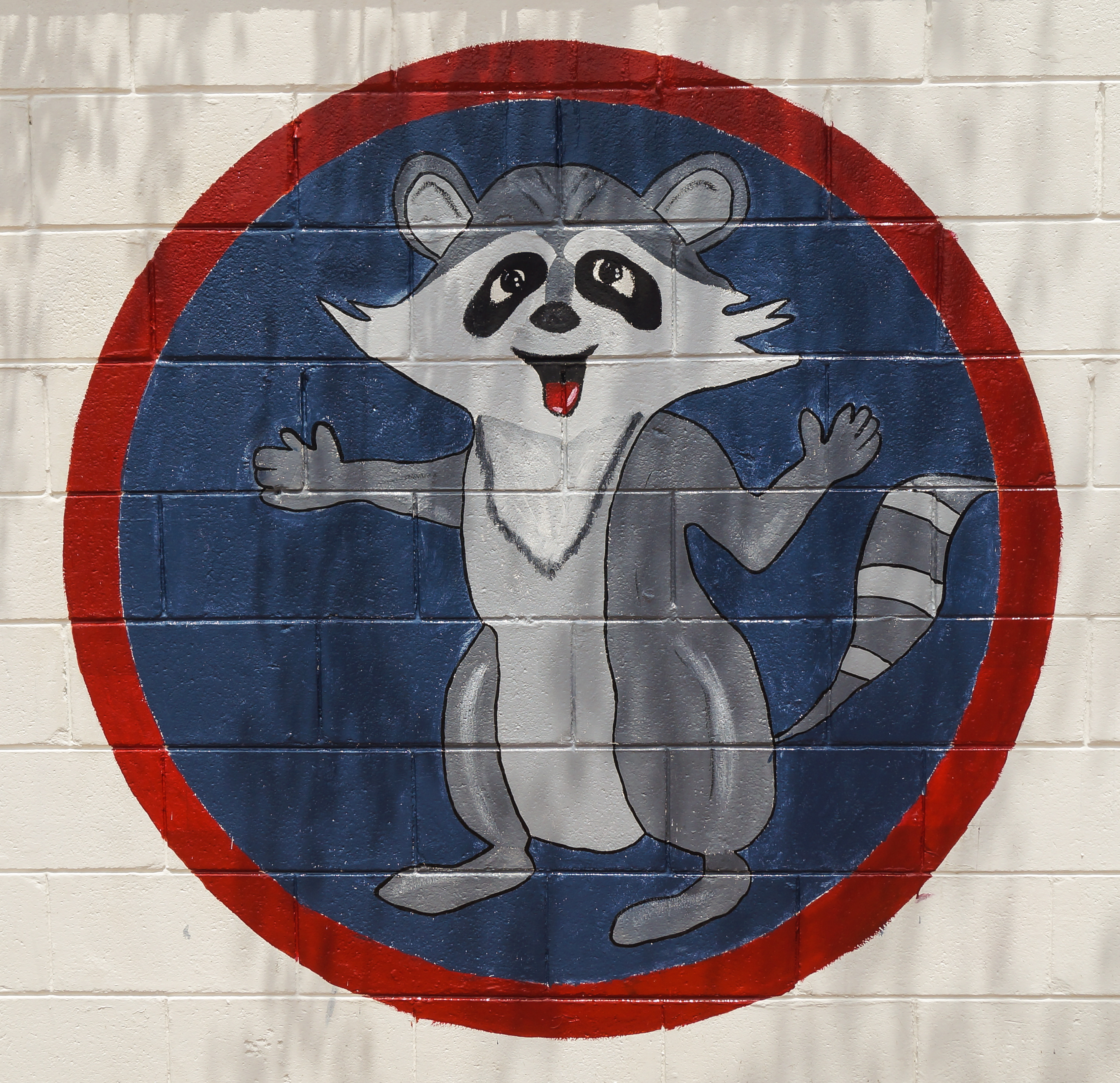 Grafiti de Mapache
