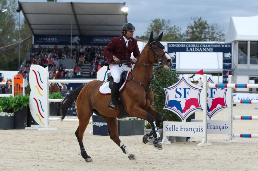 2013 Longines Global Champions - Lausanne - 14-09-2013 - Ali Al Rumaihi et Ravenna 323