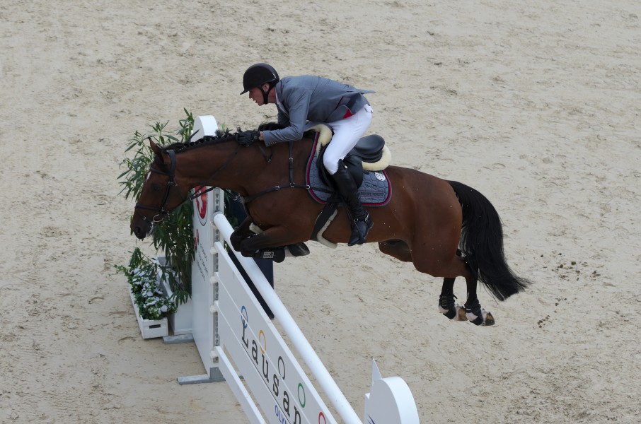 2013 Longines Global Champions - Lausanne - 14-09-2013 - Andreas Schou et Quimono de la Roque 1