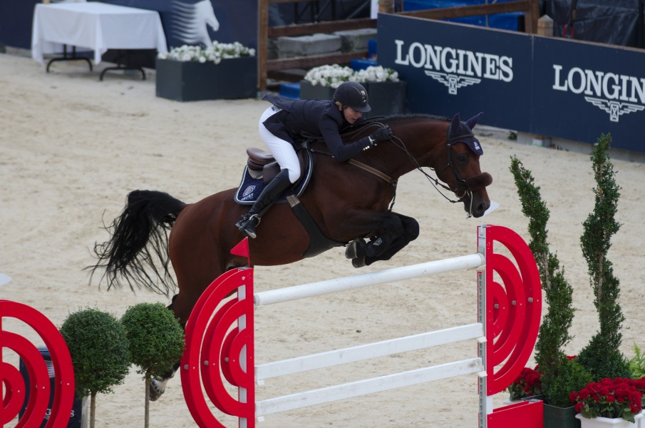 2013 Longines Global Champions - Lausanne - 14-09-2013 - Christina Liebherr et L.B. Eagle Eye 4