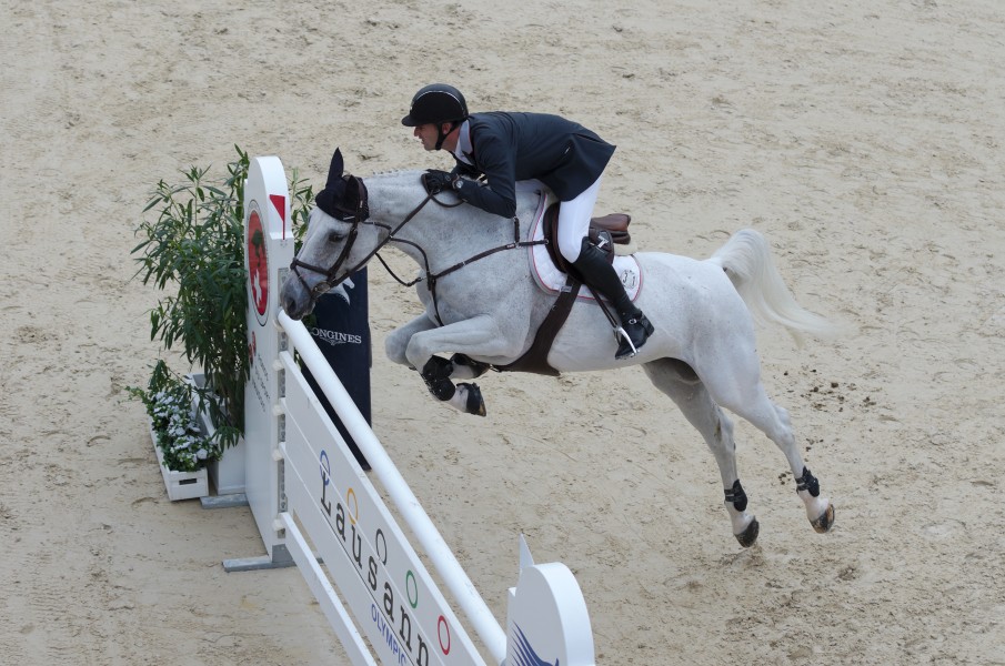 2013 Longines Global Champions - Lausanne - 14-09-2013 - Eduardo Menezes et Caruschka 2 2