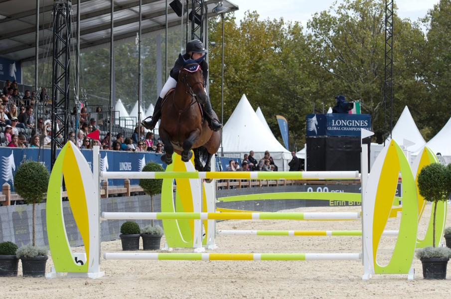 2013 Longines Global Champions - Lausanne - 14-09-2013 - Eirin Bruheim et NLF Favorite