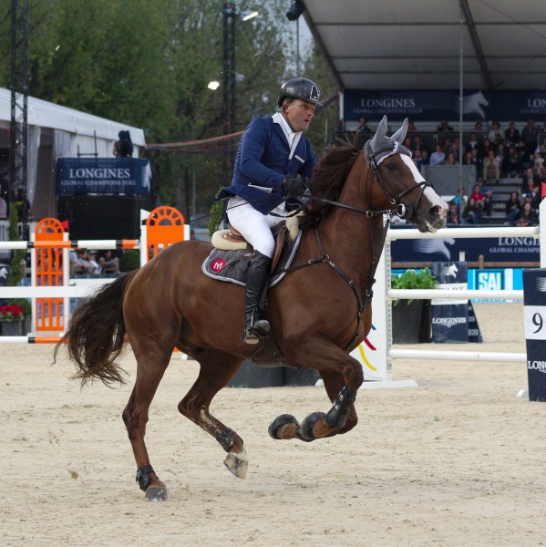 2013 Longines Global Champions - Lausanne - 14-09-2013 - Niklaus Rutschi et Windsor XV 2
