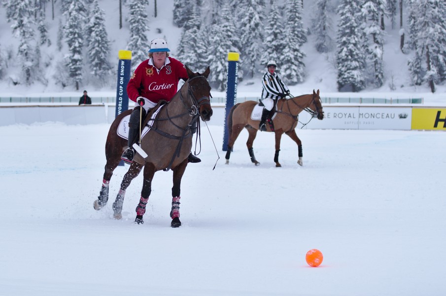 30th St. Moritz Polo World Cup on Snow - 20140202 - Cartier vs Ralph Lauren 17