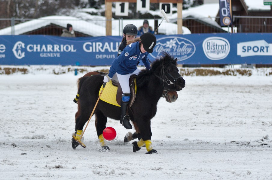BMW Polo Masters Megève - 20140126 - Démonstration de polo-poney 3