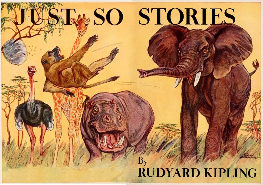 Illustration at title in Just So Stories (c1912)