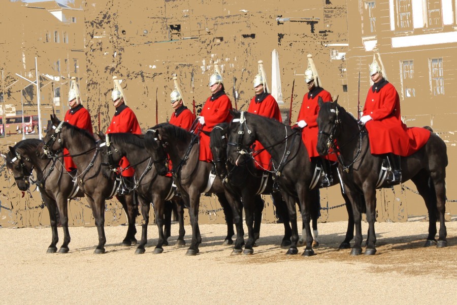 Life guards - Relève Whitehall - London