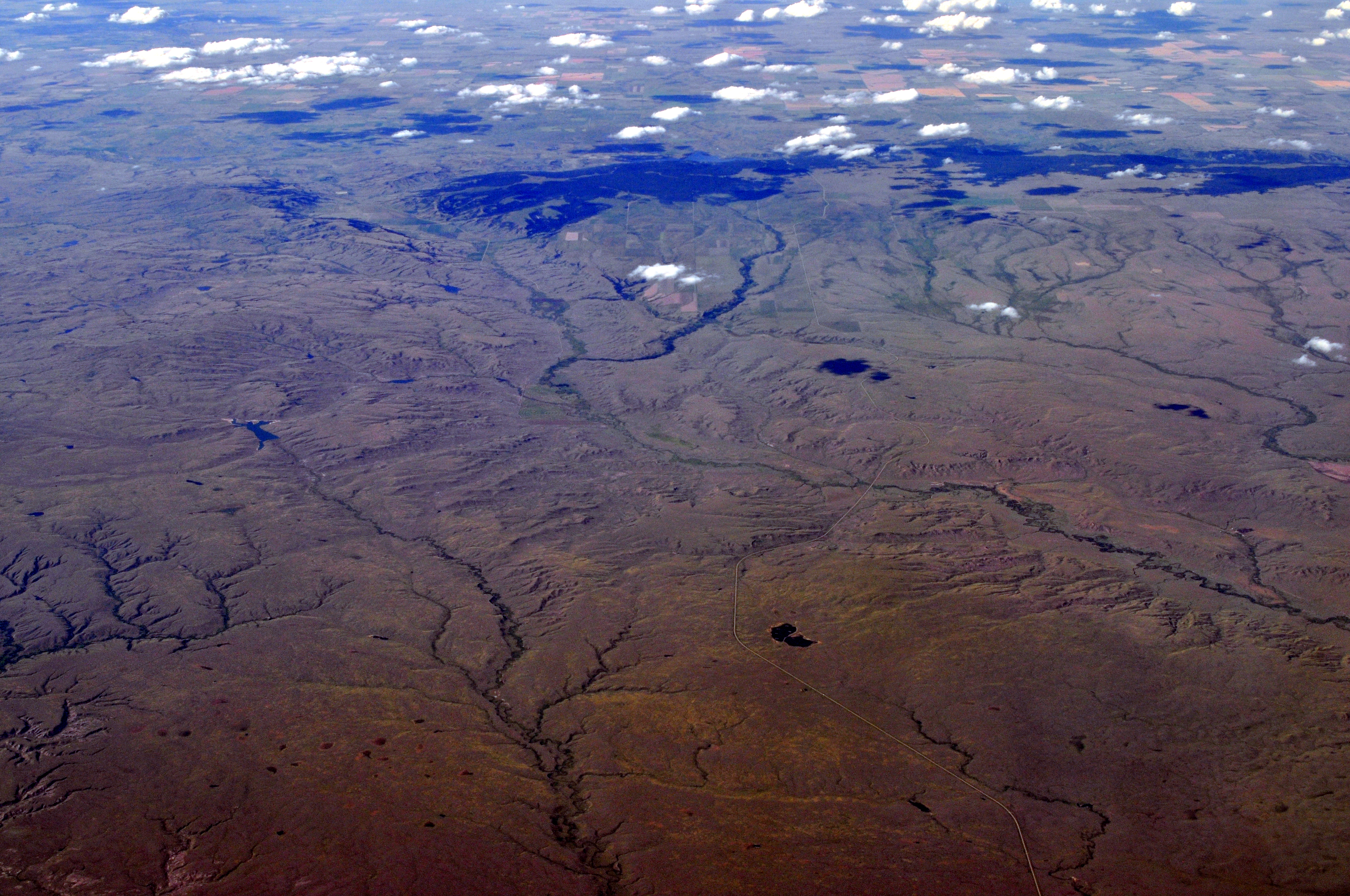 Aerial - Alberta, 30 km east of Pakowki Lake 03 - white balanced (10453035336)
