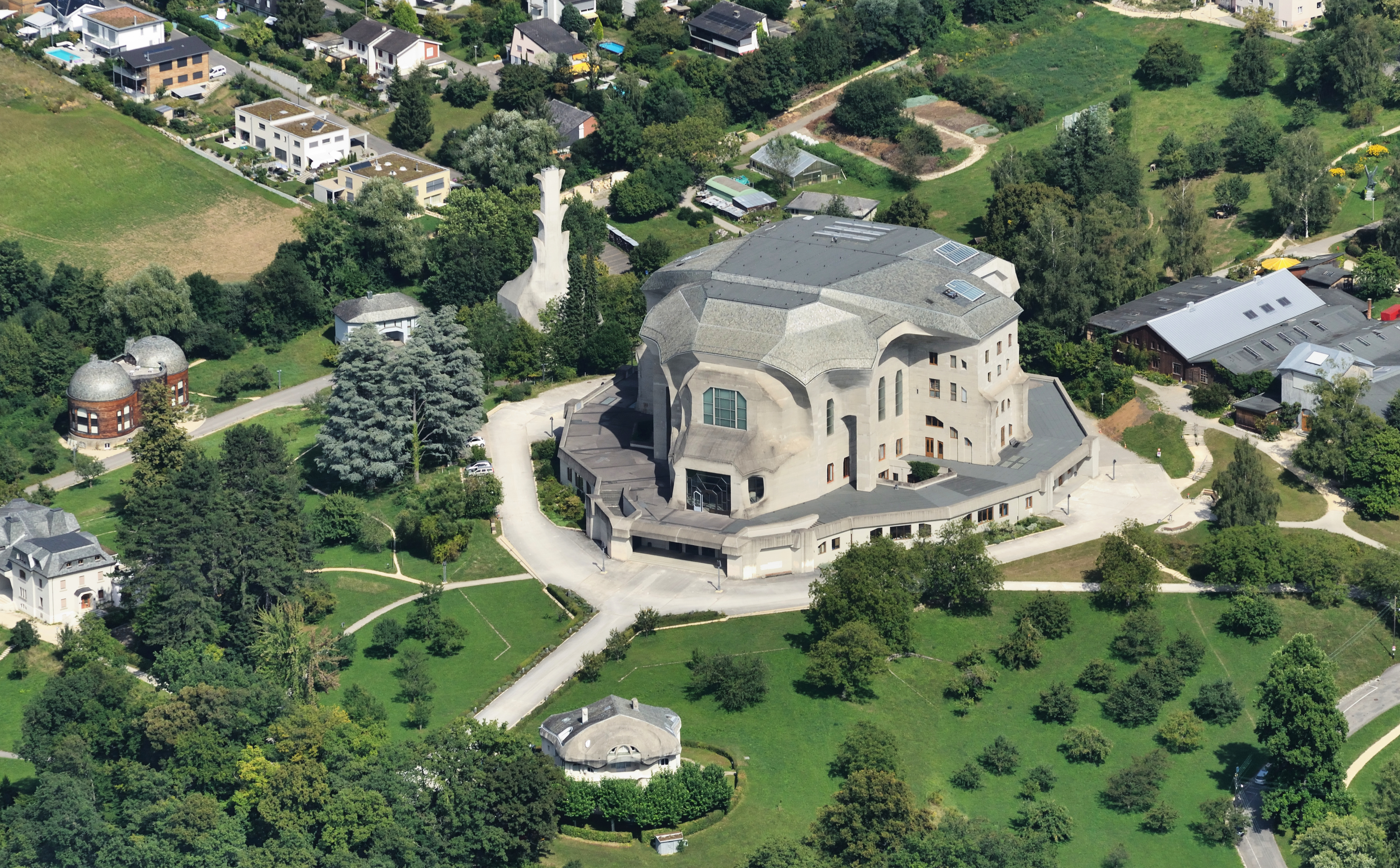 Aerial View - Goetheanum2