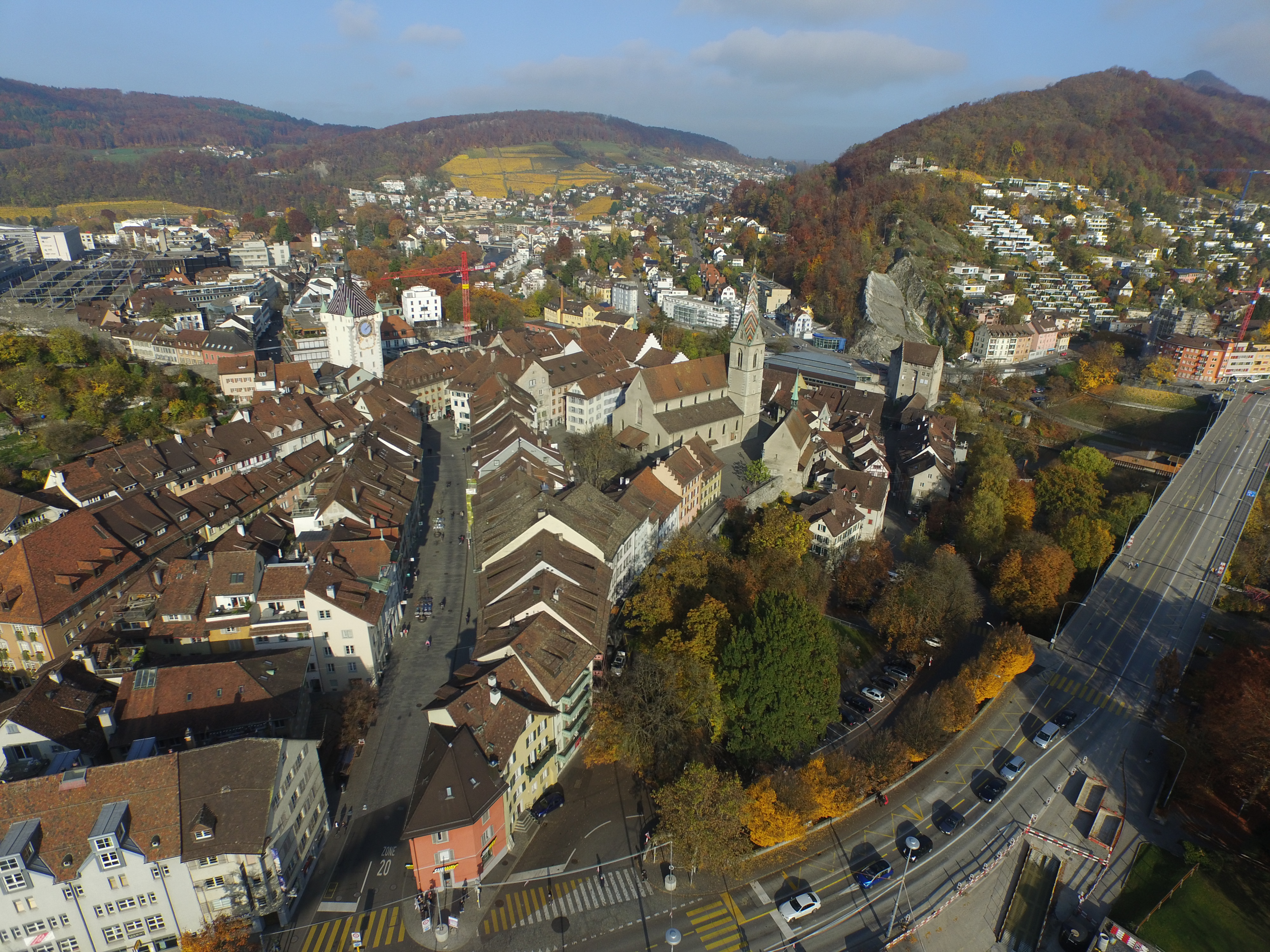 Altstadt Baden DJI 0010