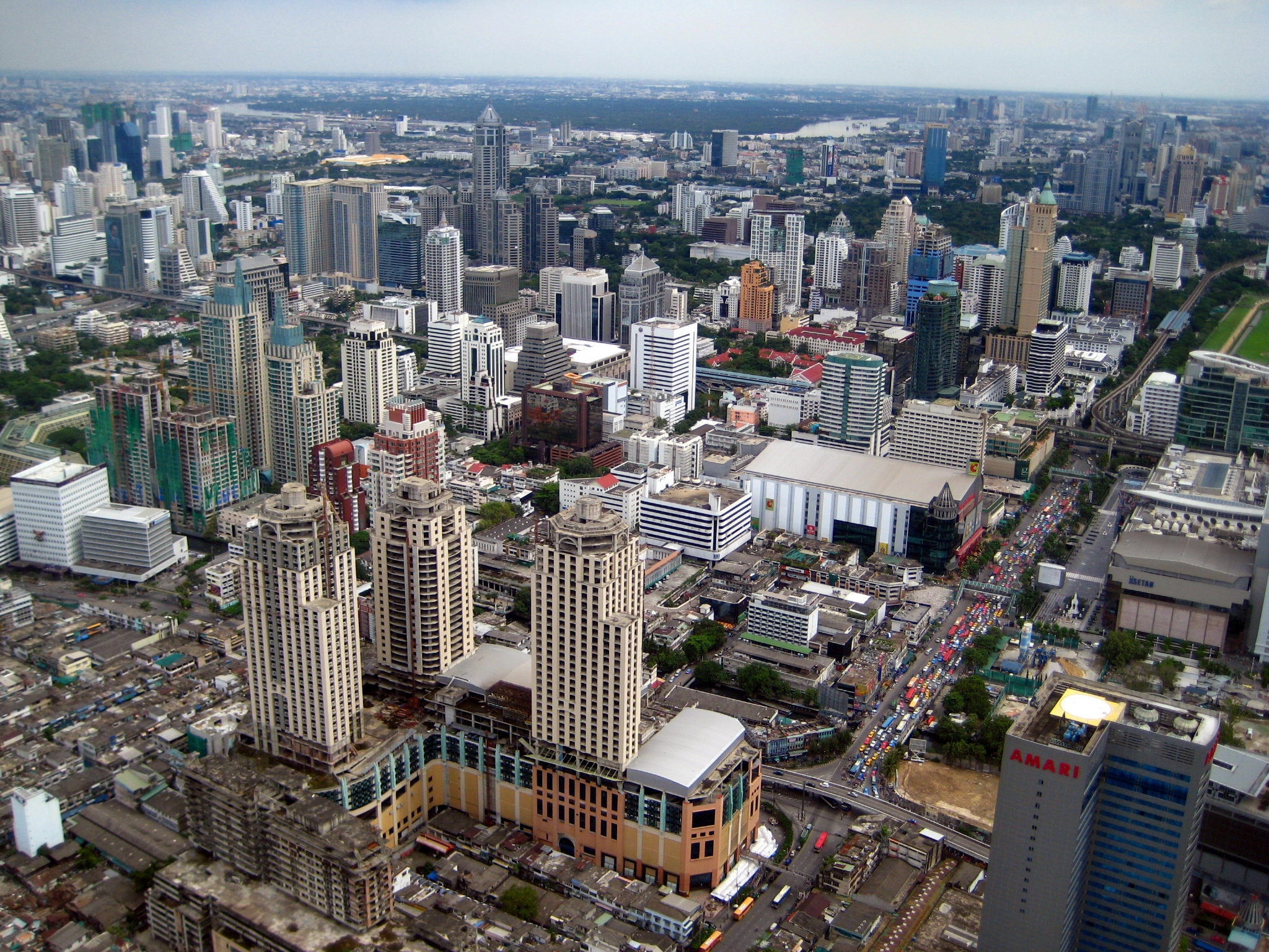 Bangkok from the sky