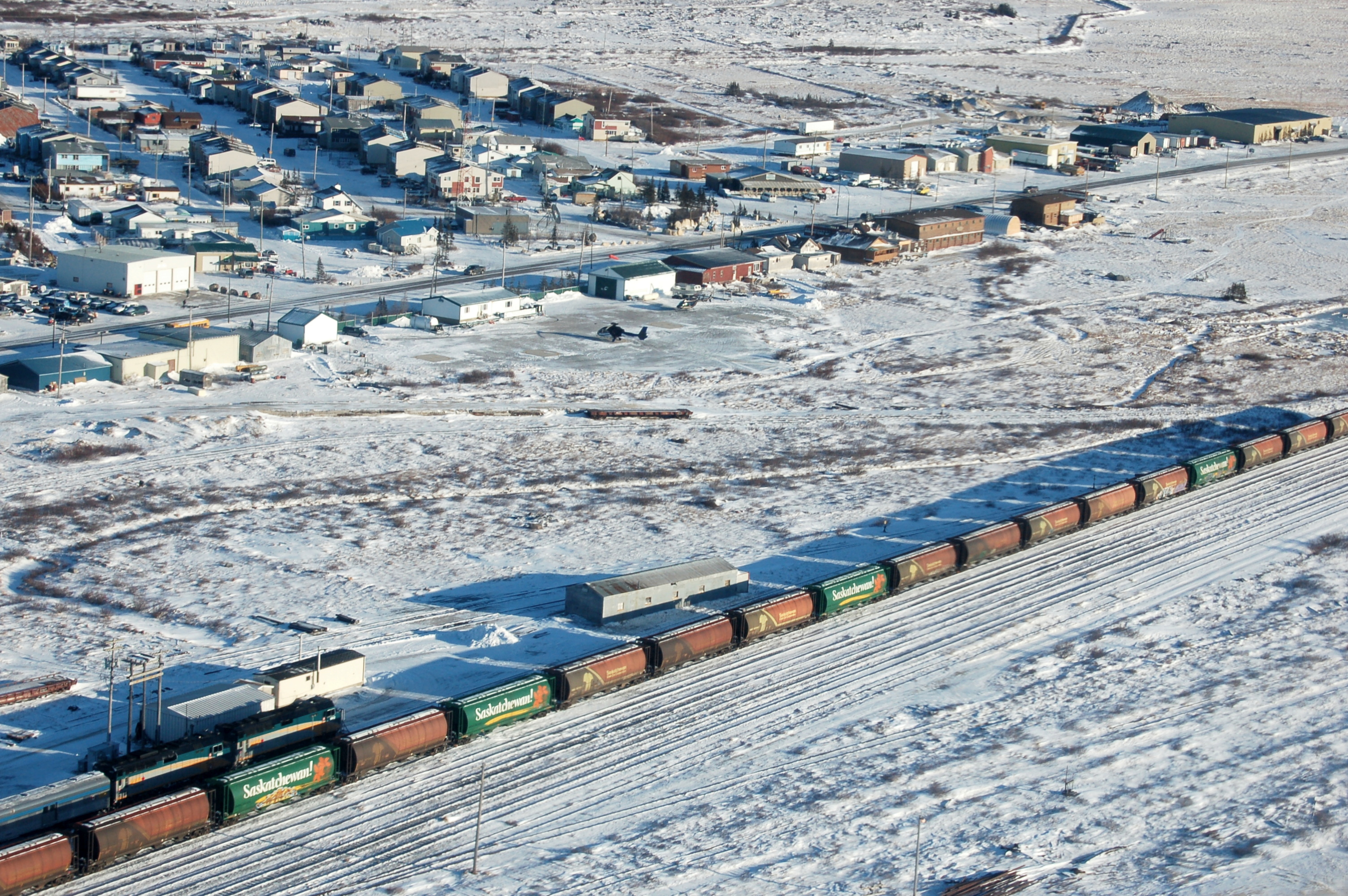 Churchill aerial view3