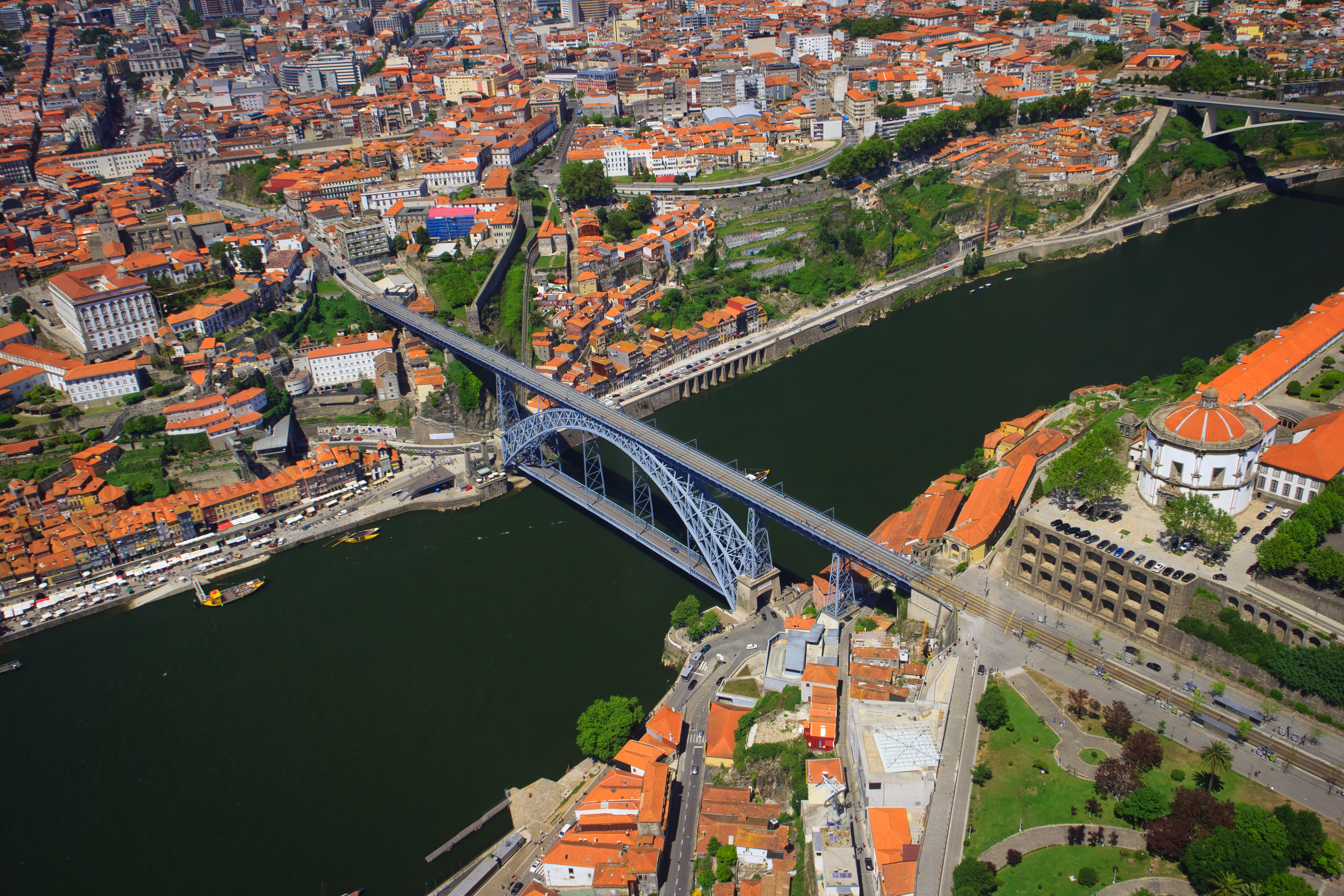 Dom Luís I Bridge Aerial