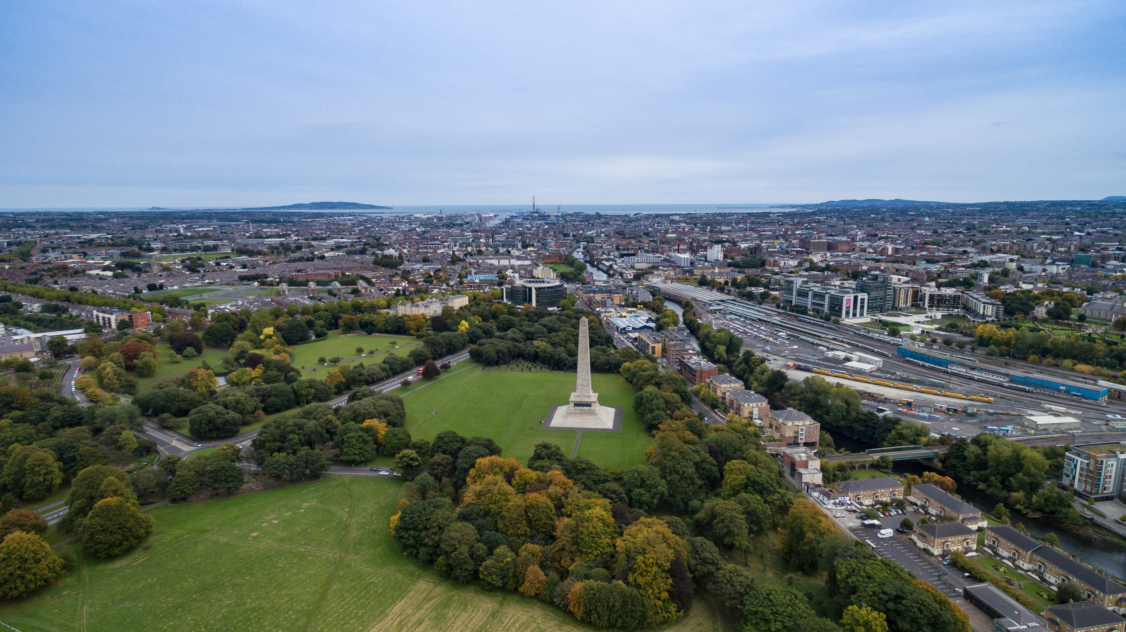 Dublin city Luftbild (22149147891)