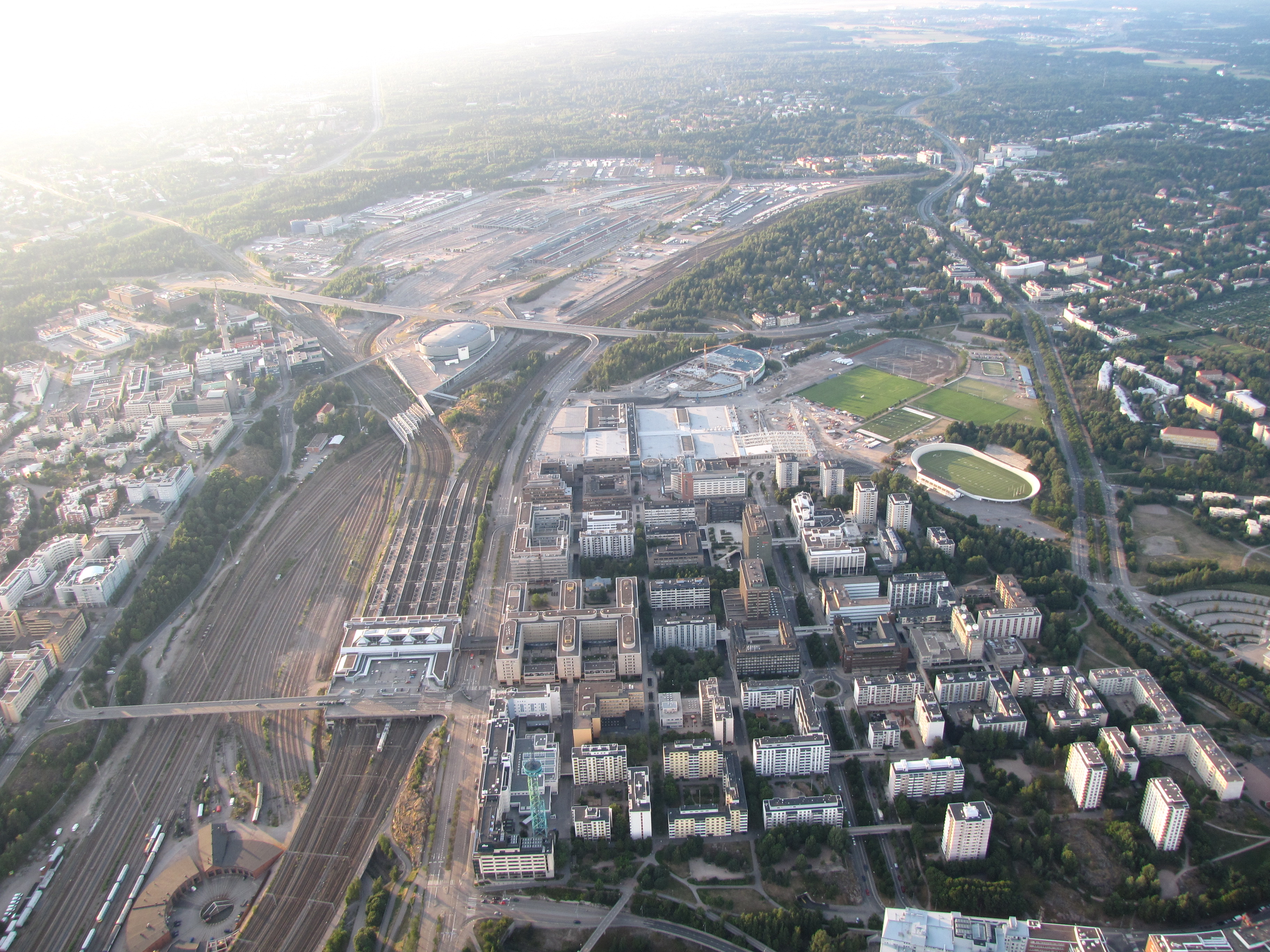 Itä-Pasila ilmasta
