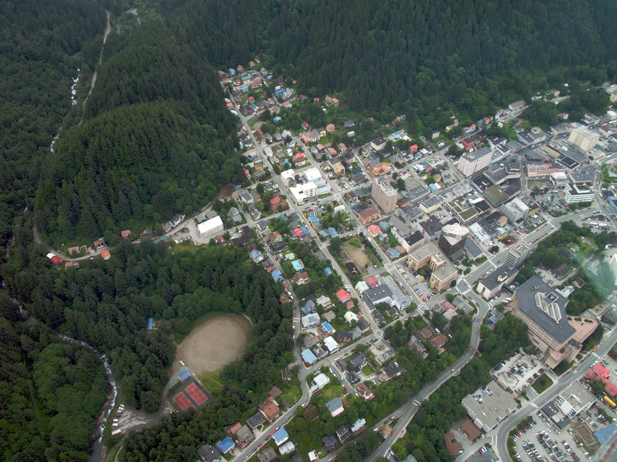 Juneau AK - air photo