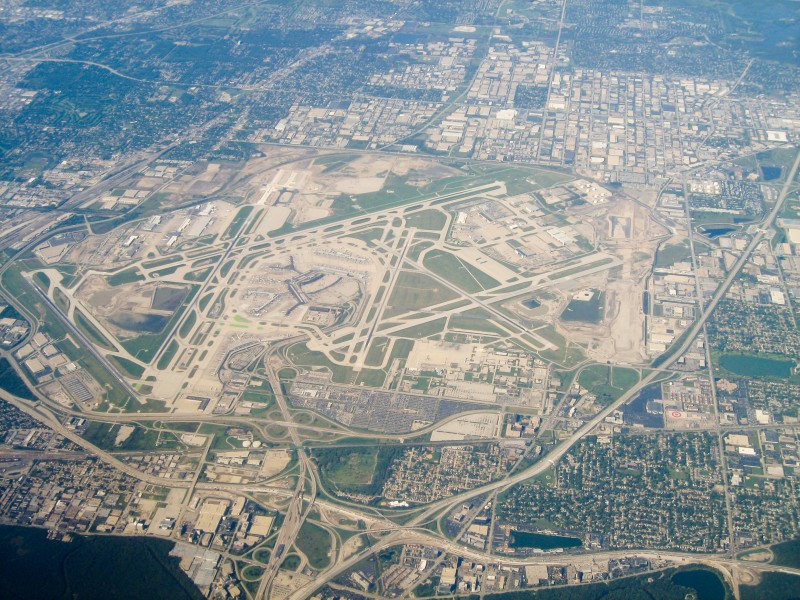 2007 Chicago O'Hare airport aerial
