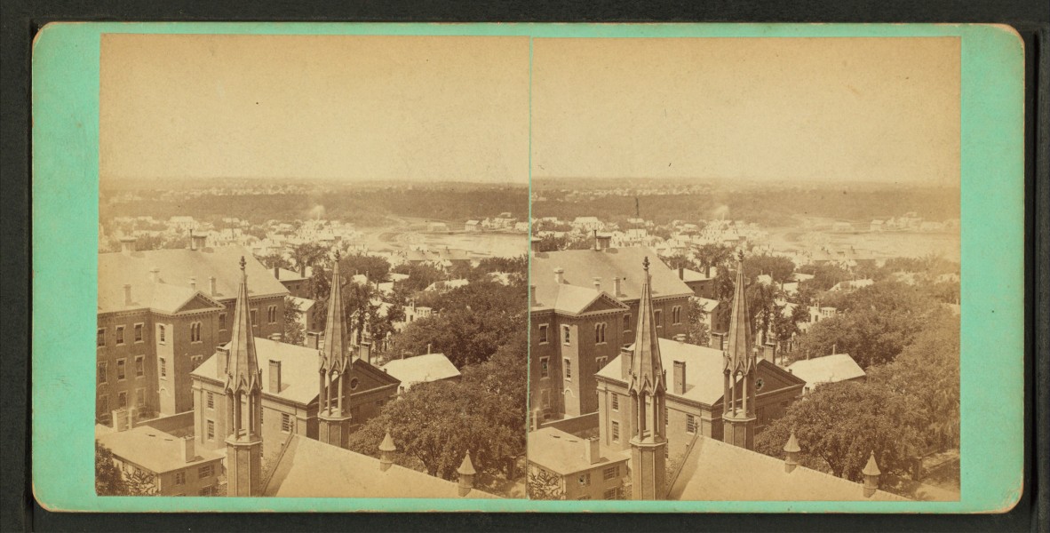A view of Portland, from Robert N. Dennis collection of stereoscopic views
