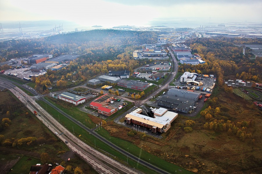 Aerial photo of Gothenburg 2013-10-27 054