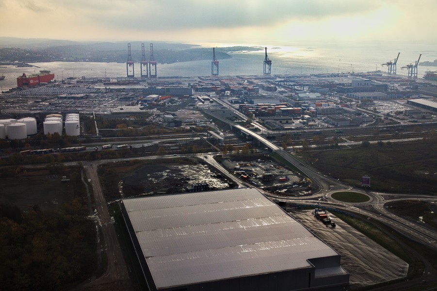 Aerial photo of Gothenburg 2013-10-27 058