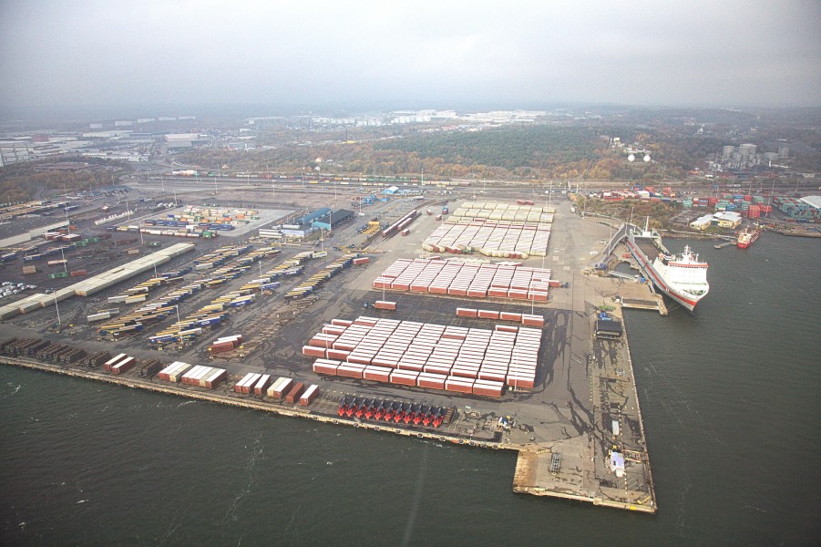 Aerial photo of Gothenburg 2013-10-27 088