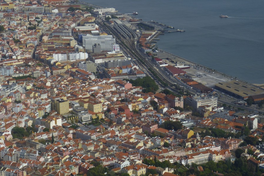 Aerial photograph of Lisbon 2