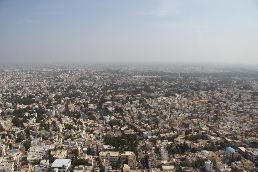 Aerial view of Bangalore in 2011 (5)