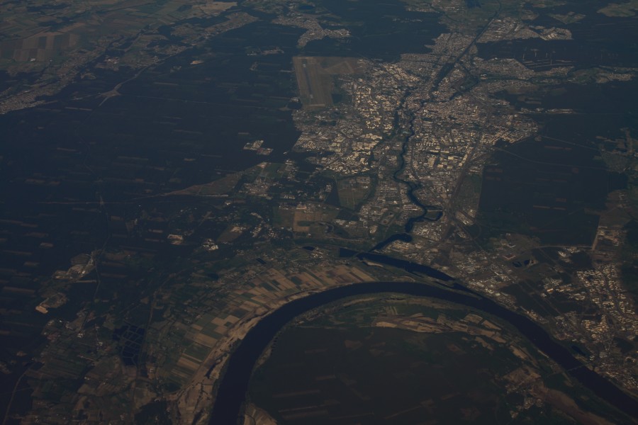 Aerial view of Bydgoszcz