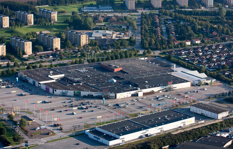 Burlövs center–flygbild 06 september 2014