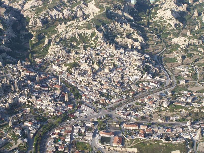 CappadocciaCityAerial