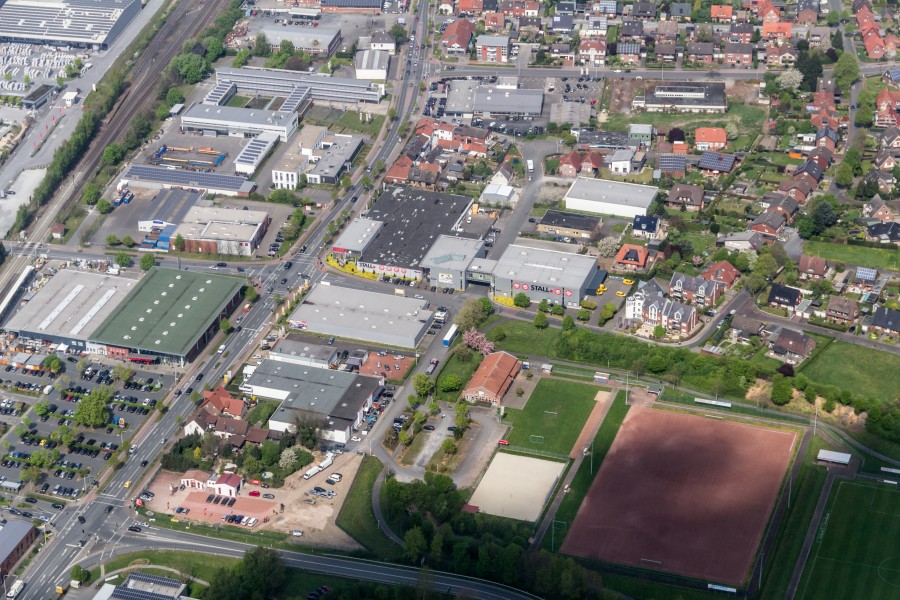 Coesfeld, Gewerbegebiet Dülmener Straße -- 2014 -- 7671