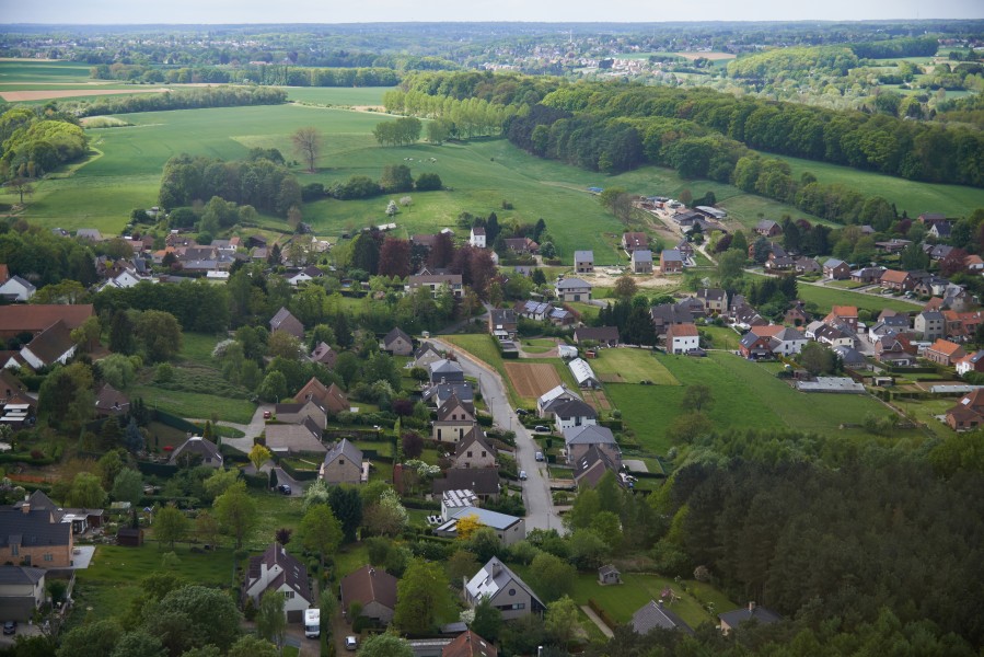 Huldenberg aerial photo E