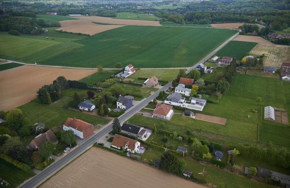 Huldenberg aerial photo L