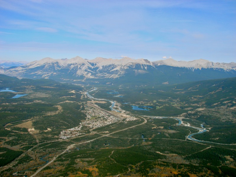 Jasper, Alberta, Canada, ViewFromSummit RyanShepherd
