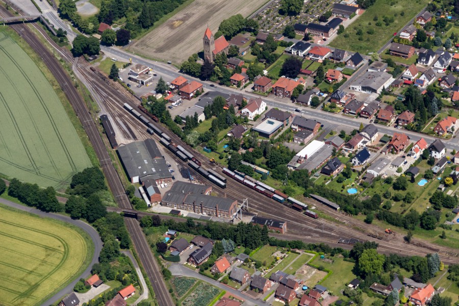 Lengerich, Hohne, Güterbahnhof -- 2014 -- 9750