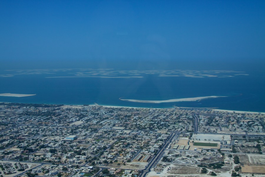 Looking out over Dubais The World artificial islands (5373745497)