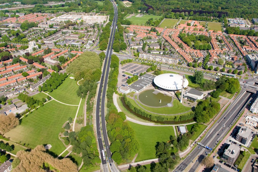 Luchtfoto Randweg Eindhoven, Strijp