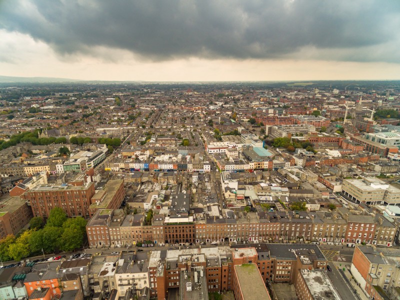 Luftbild von Dublin, Irland (21520745123)