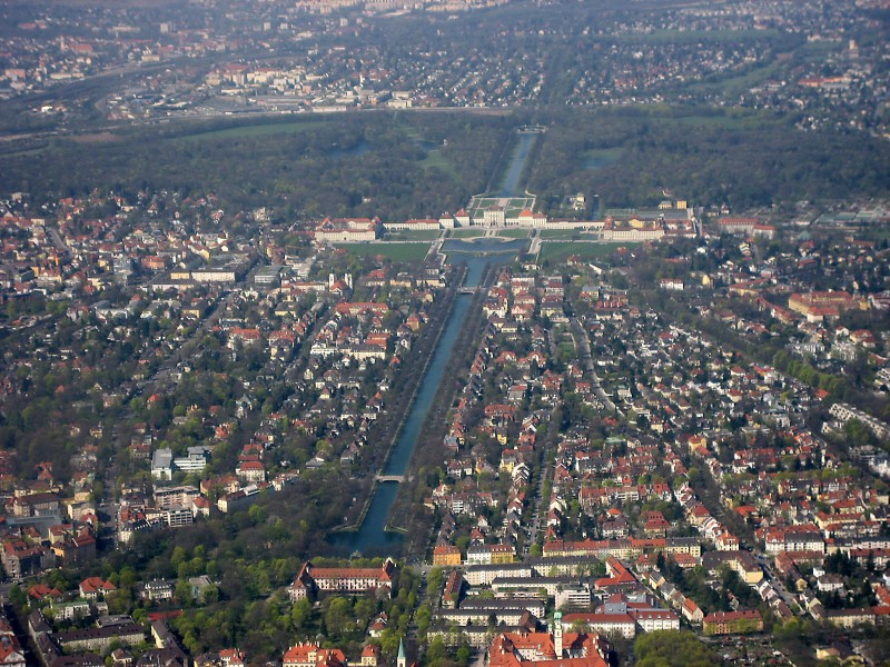 München - Nymphenburg (Luftbild)