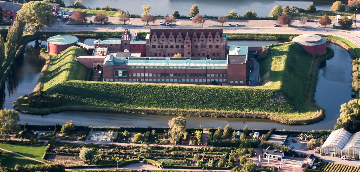Malmöhus 2–flygbild 06 september 2014