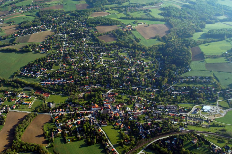 Maria-Anzbach, aerial view